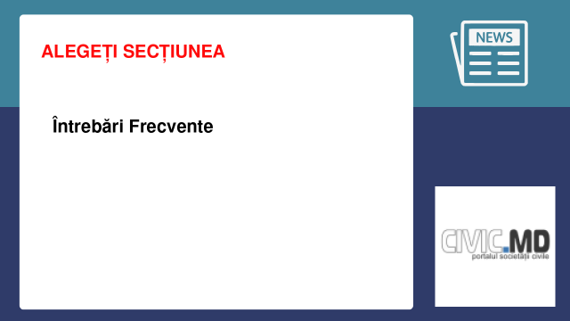 Întrebări Frecvente Întrebări Frecvente