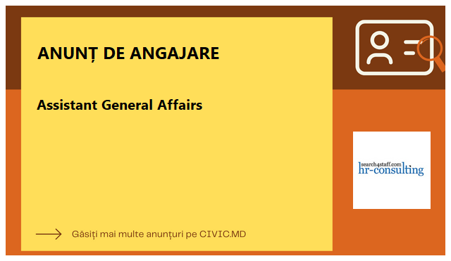 Assistant General Affairs