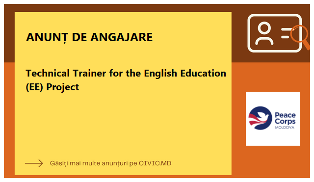 Technical  Trainer for the  English Education (EE) Project