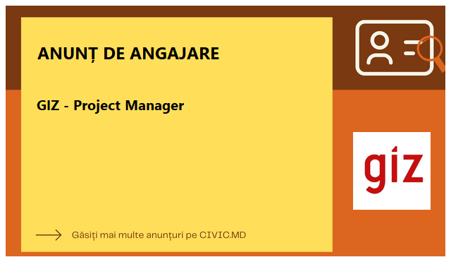 GIZ - Project Manager 