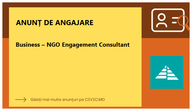 Business – NGO Engagement Consultant