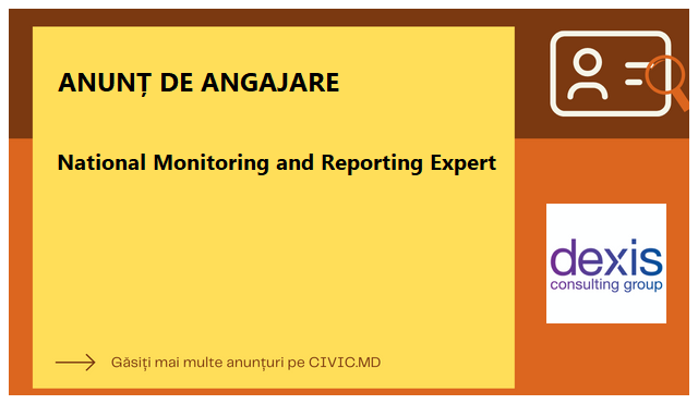                                                                               National Monitoring and Reporting Expert 