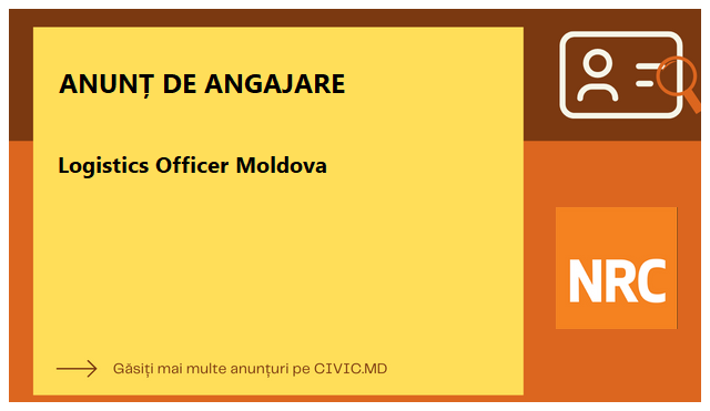 Logistics Officer Moldova