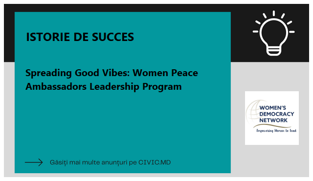 Spreading Good Vibes: Women Peace Ambassadors Leadership Program