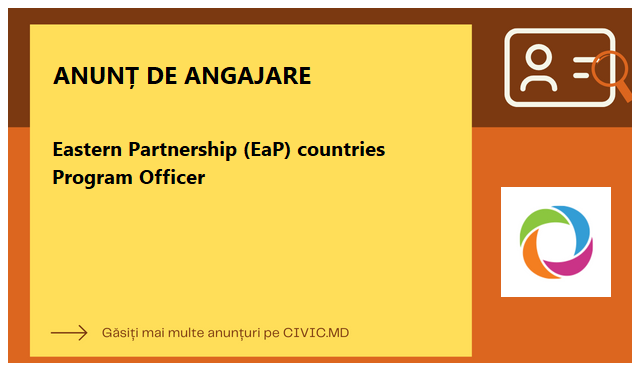 Eastern Partnership (EaP) countries Program Officer
