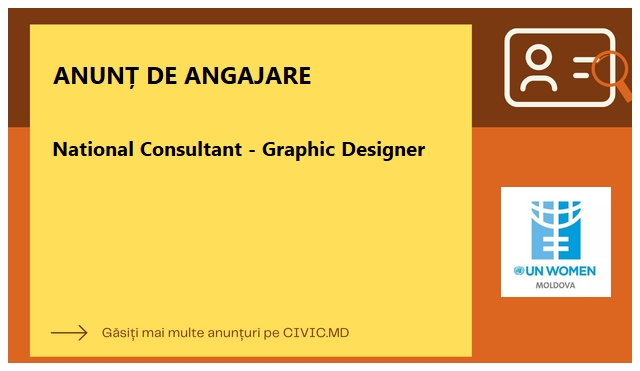 National Consultant - Graphic Designer