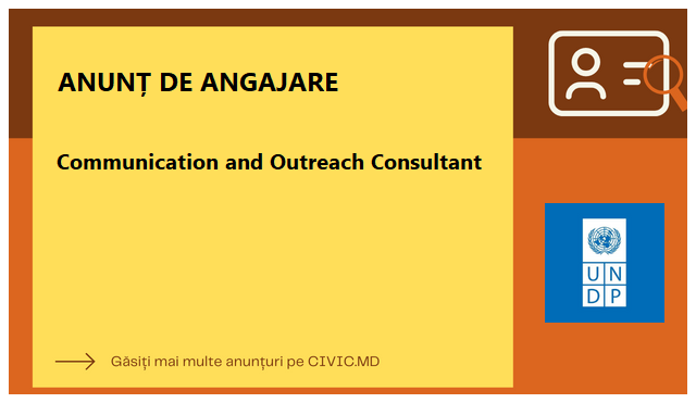 Communication and Outreach Consultant