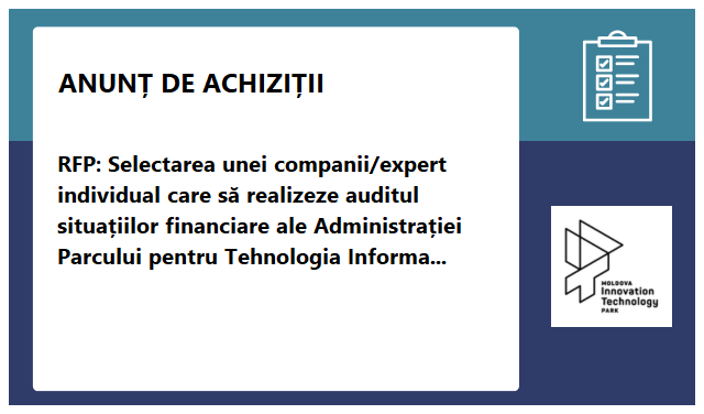 Moldova Innovation Technology Park (MITP)