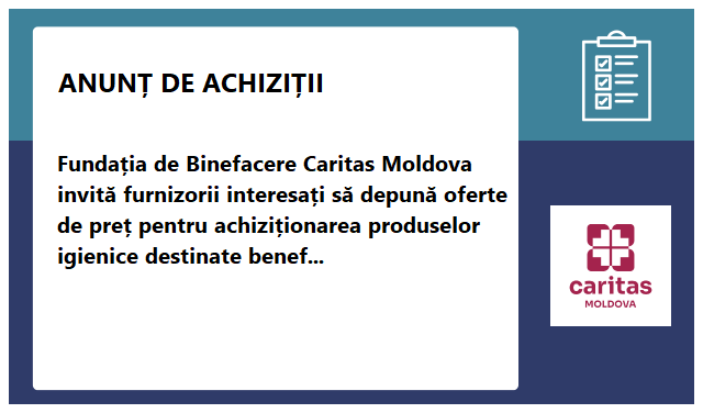 Fundația de Binefacere Caritas Moldova