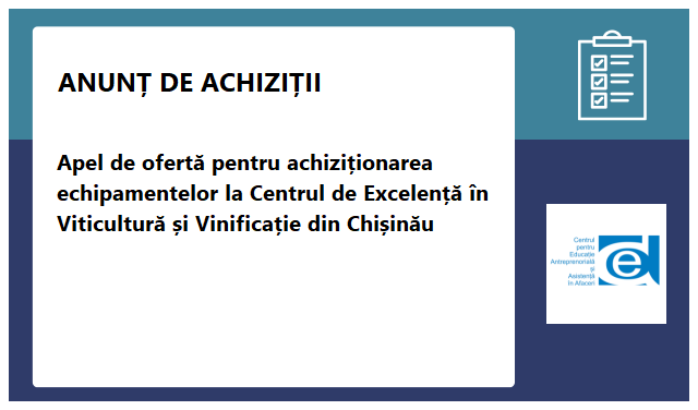 Centrul pentru Educație Antreprenorială și Asistență în Afaceri (CEDA)