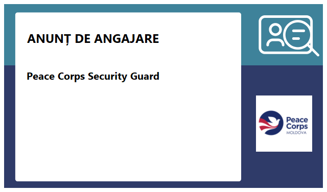 Corpul Pacii in Moldova