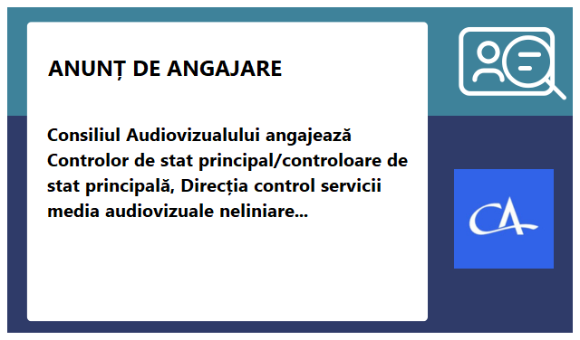 Consiliul Audiovizualului Consiliul Audiovizualului