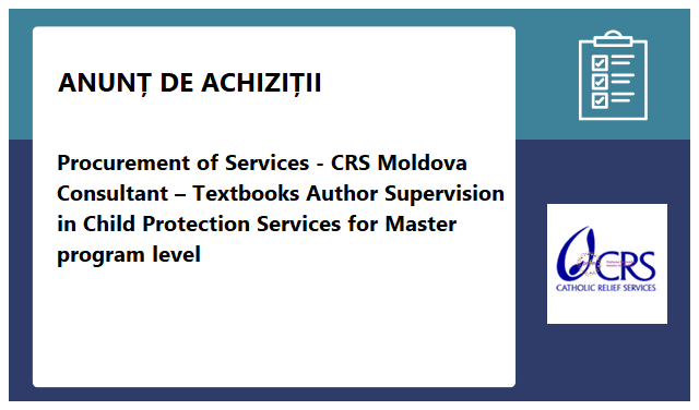 Catholic Relief Services Moldova