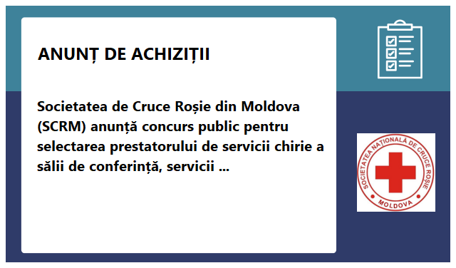 Societatea de Cruce Roșie Moldova Societatea de Cruce Roșie Moldova