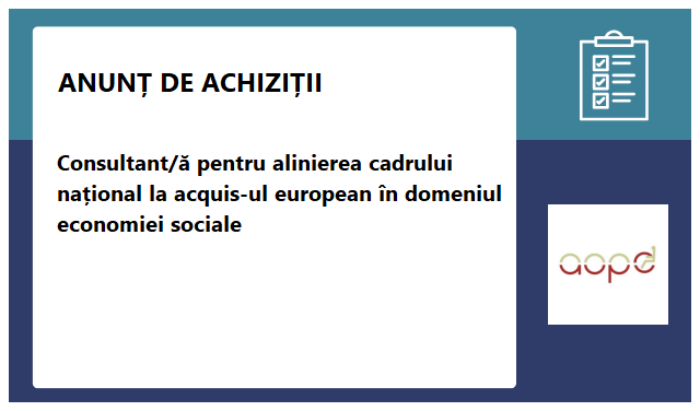 Alianța Organizațiilor pentru Persoane cu Dizabilități (AOPD)