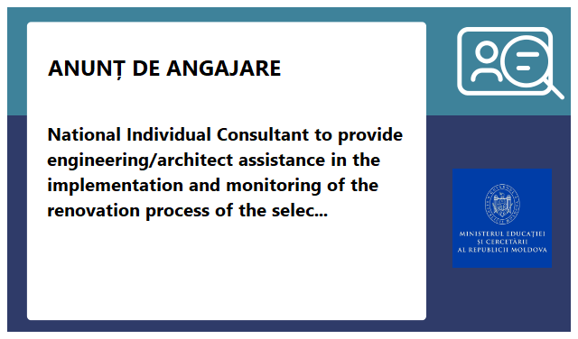 Ministerul Educației și Cercetării Ministerul Educației și Cercetării