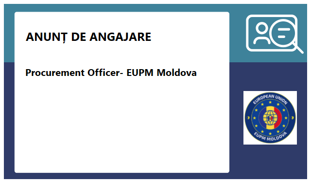 The European Union Partnership Mission in the Republic of Moldova (EUPM Moldova)