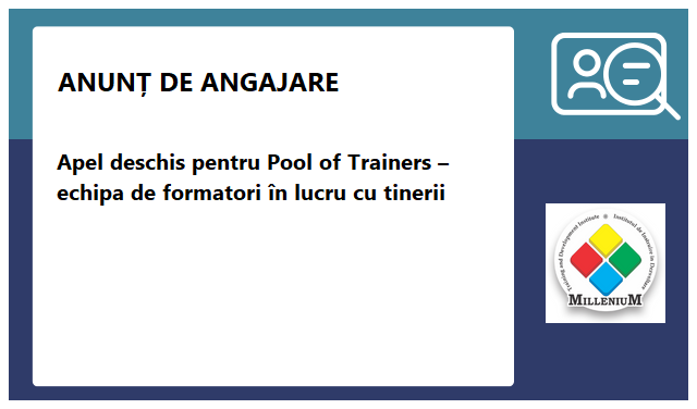 Institutul de Instruire în Dezvoltare “MilleniuM” Institutul de Instruire în Dezvoltare “MilleniuM”