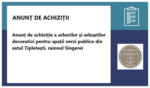 Clinica Juridică Bălți Clinica Juridică Bălți