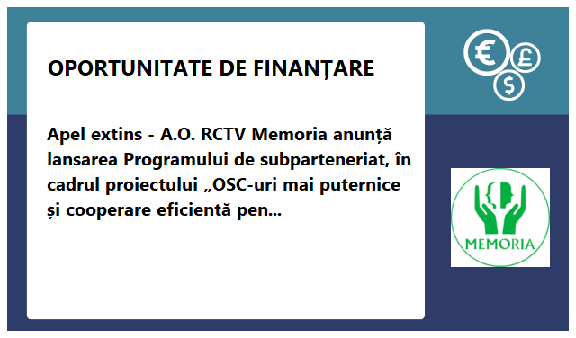 Centrul de Reabilitare a Victimelor Torturii „Memoria”