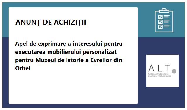 Fundatia pentru dezvoltarea si sustinerea initiativelor sociale ALT