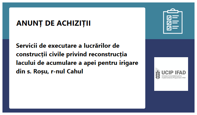 Unitatea Consolidata pentru Implementarea Proiectelor Fondului International pentru Dezvoltarea Agricola (UCIP-IFAD)