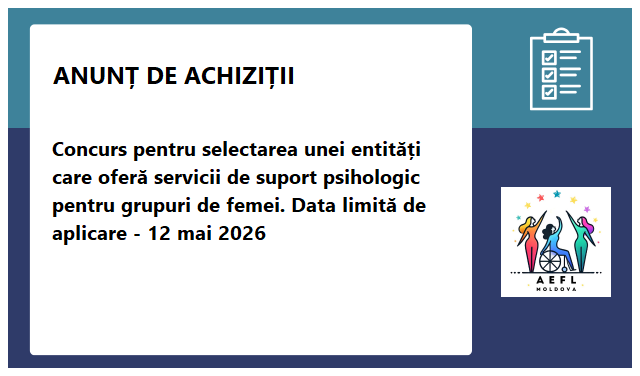 Asociația Antreprenorilor cu Dizabilități din Moldova (AEFL)
