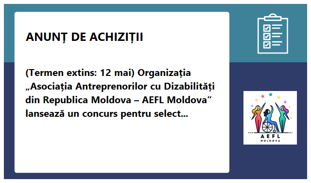 Asociația Antreprenorilor cu Dizabilități din Moldova (AEFL)