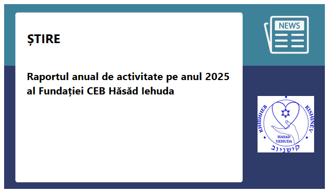 Fundația Centrul Evreiesc de Binefacere ”Hăsăd Iehuda”