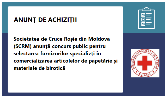 Societatea de Cruce Roșie Moldova 