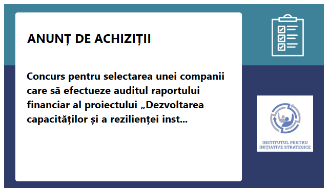 Institutul pentru Inițiative Strategice din Moldova (IPIS)