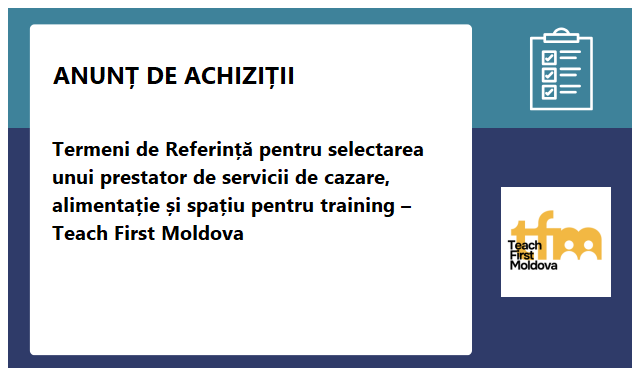 Teach First Moldova