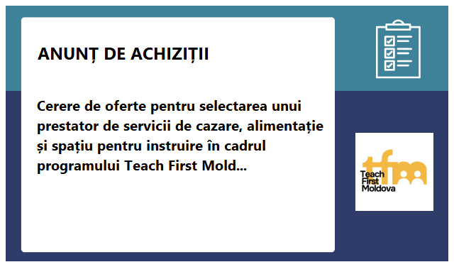 Teach First Moldova