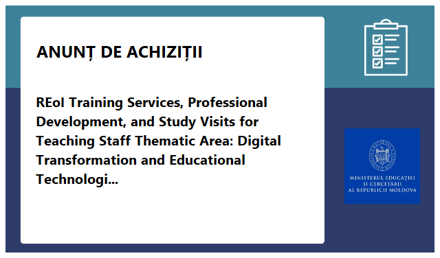 Ministerul Educației și Cercetării