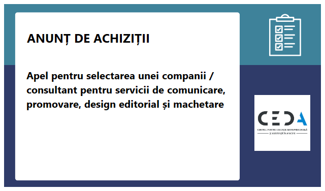 Centrul pentru Educație Antreprenorială și Asistență în Afaceri (CEDA) Centrul pentru Educație Antreprenorială și Asistență în Afaceri (CEDA)