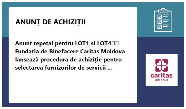 Fundația de Binefacere Caritas Moldova