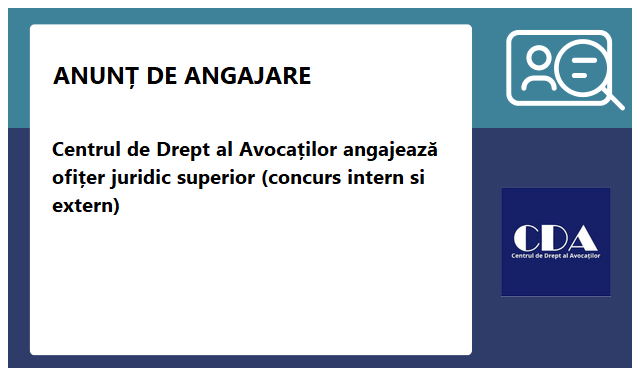 Centrul de Drept al Avocatilor Centrul de Drept al Avocatilor