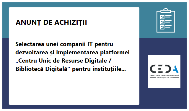 Centrul pentru Educație Antreprenorială și Asistență în Afaceri (CEDA)