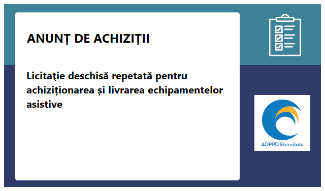 A.O. Asociația părinților persoanelor cu dizabilități ”Eternitate”