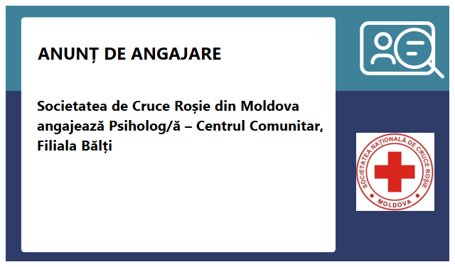 Societatea de Cruce Roșie Moldova 