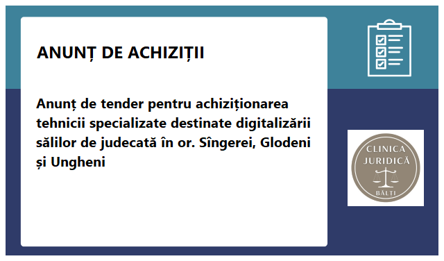 Clinica Juridică Bălți