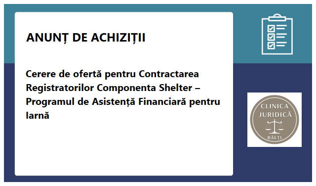 Clinica Juridică Bălți Clinica Juridică Bălți