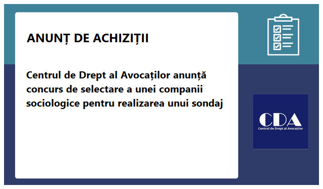 Centrul de Drept al Avocatilor Centrul de Drept al Avocatilor