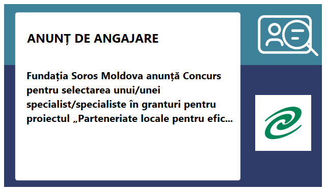 Fundatia Soros-Moldova Fundatia Soros-Moldova