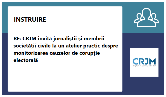 Centrul de Resurse Juridice din Moldova (CRJM)