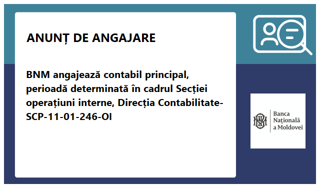 Banca Nationala a Moldovei (BNM)