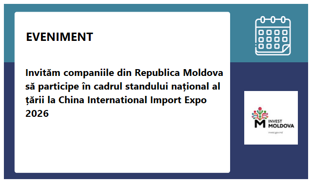 Agenția de Investiții din Moldova Agenția de Investiții din Moldova
