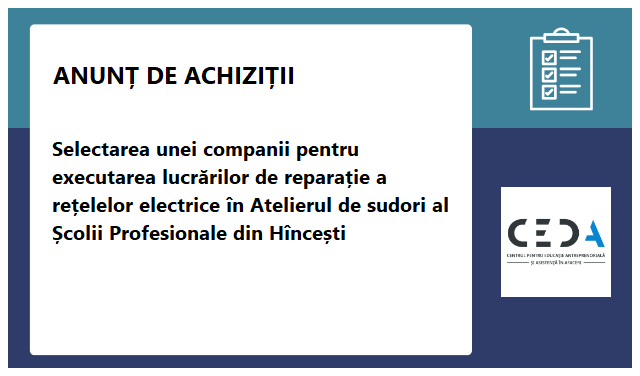 Centrul pentru Educație Antreprenorială și Asistență în Afaceri (CEDA)