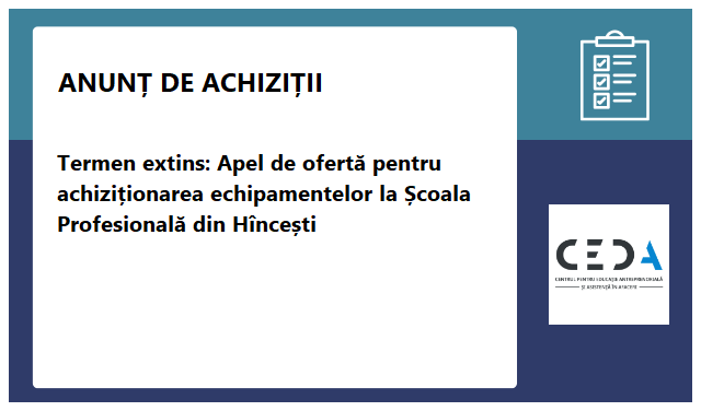 Centrul pentru Educație Antreprenorială și Asistență în Afaceri (CEDA)