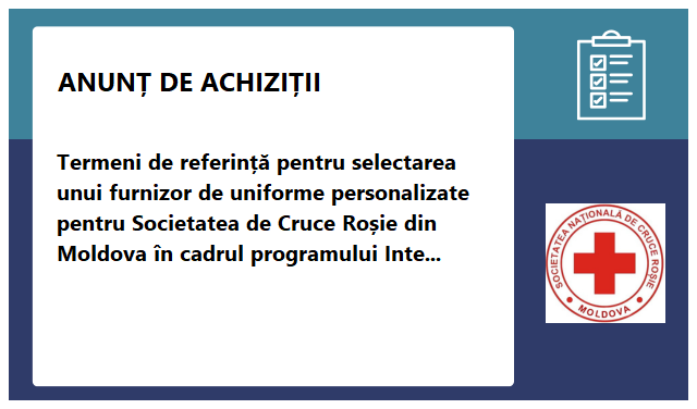 Societatea de Cruce Roșie Moldova Societatea de Cruce Roșie Moldova